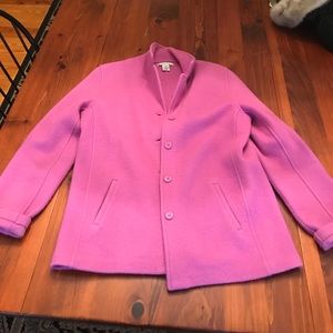 Jillian Jones Purple Peacoat